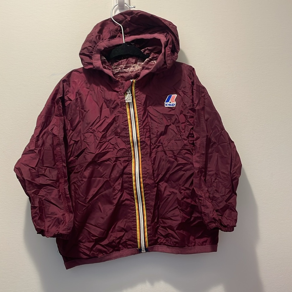 K-Way rain jacket in size 18 months